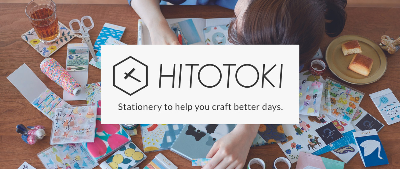HITOTOKI Stationery to help you craft better days.