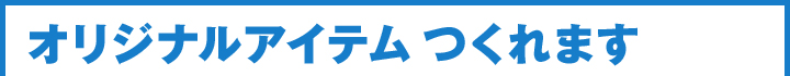オリジナルファイルつくれます　キングジムだからこそできるオリジナリティあふれるオーダーメイド。お客様の様々なご要望にお応えします！まずはご相談ください！