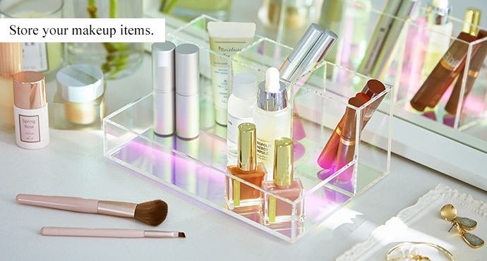 Store your makeup items.