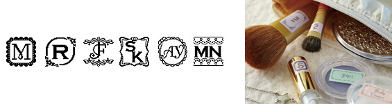 ガーリー「テプラ」/イニシャルマーク作成機能 ガーリー「テプラ」/KING JIM