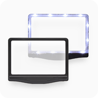 ライト付き拡大鏡