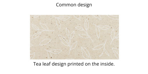 Used Tea Leaf Paper Holder