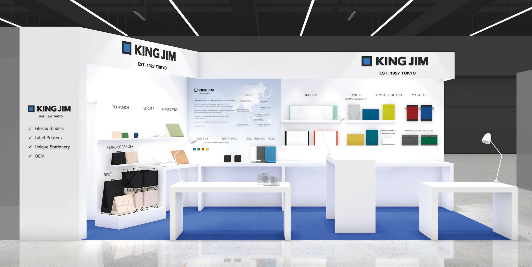 ambiente2024_KINGJIM booth