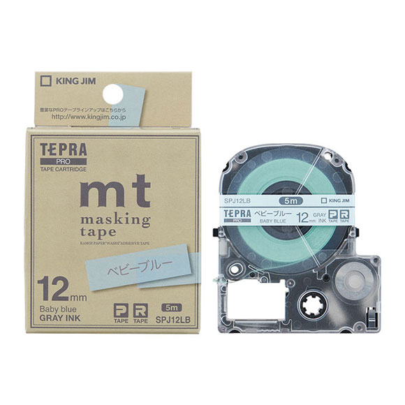 PROテープカートリッジ マスキングテープ「mt」ラベル SPJ12LB | PRO 
