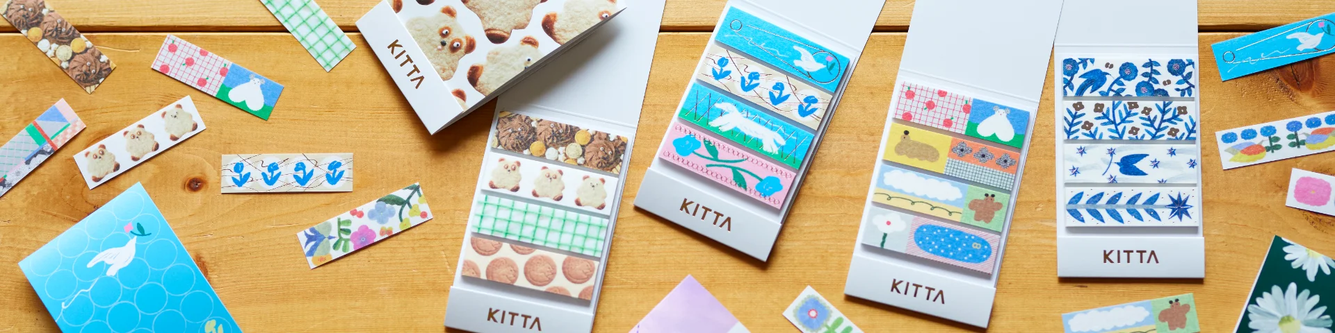 ちいさく持てるマスキングテープ「KITTA」 | キングジム