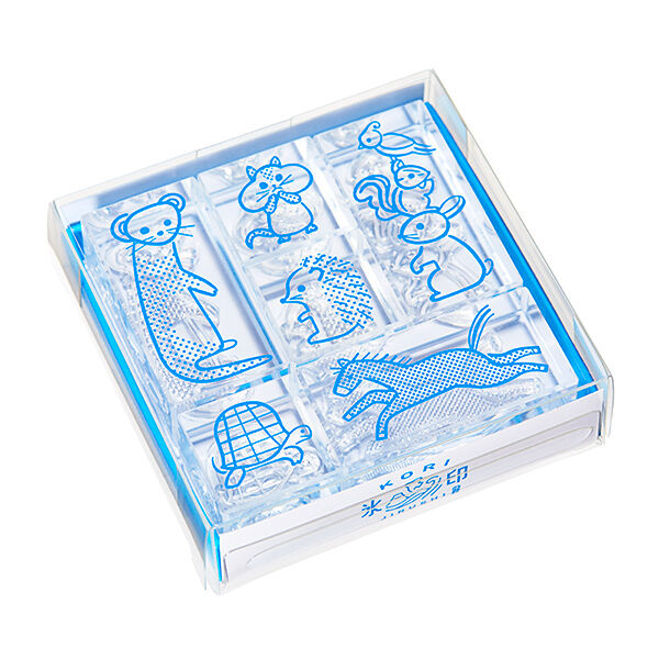 King Jim Kori Jirushi Ice Cube Stamp Set - Animal