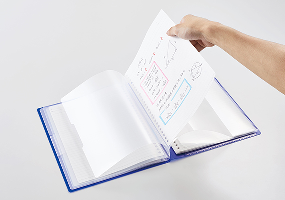 ルーズリーフイン ホルダータイプ