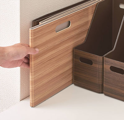 木目調収納ボックスシリーズキーニ