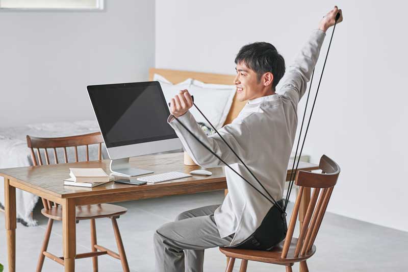 肩甲骨ストレッチチェアー