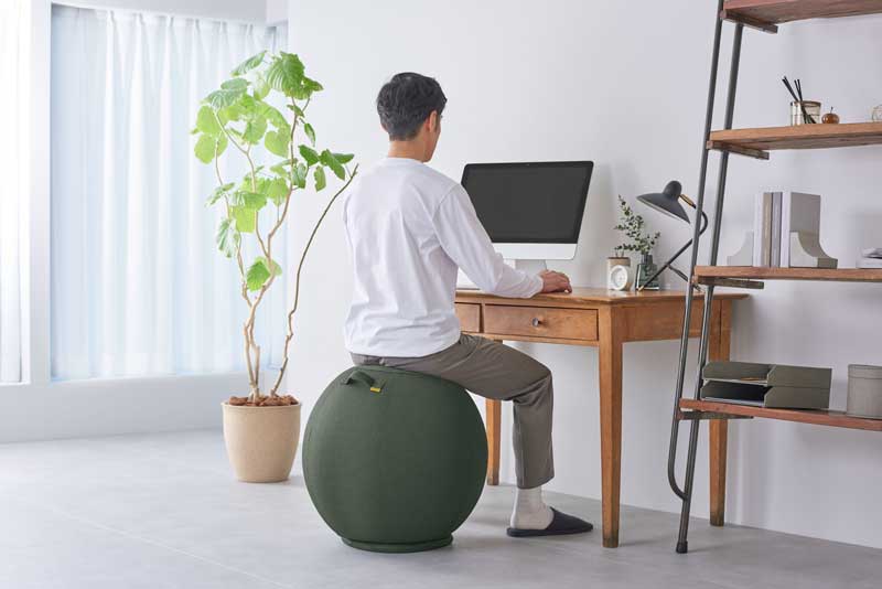 台座付きバランスボール