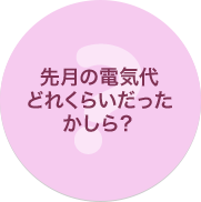 先月の電気代どれくらいだったかしら？ 領収書ファイル