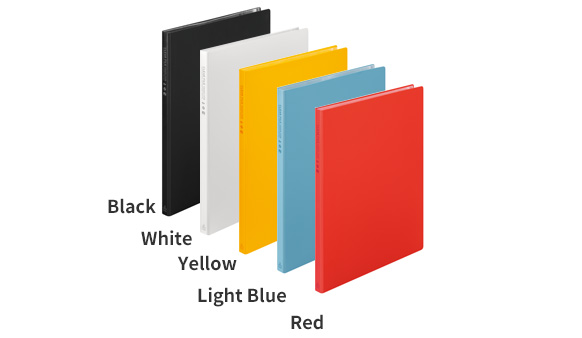 black White Yellow light blue red