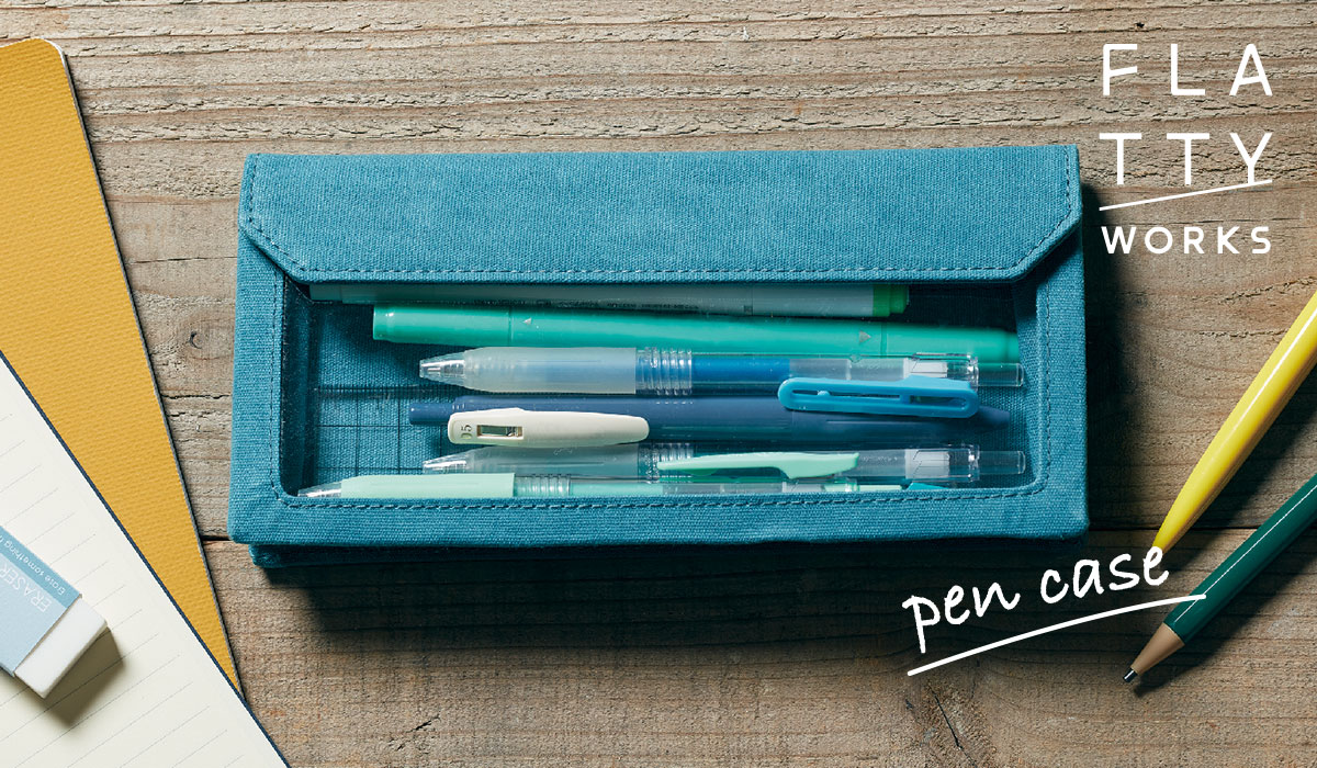 FLATTY WORKS pen case