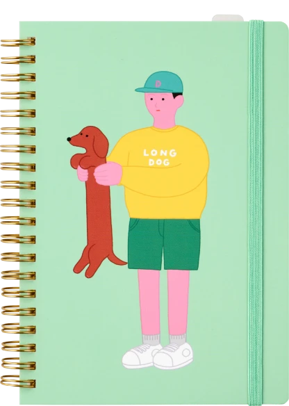 Spiral notebook type