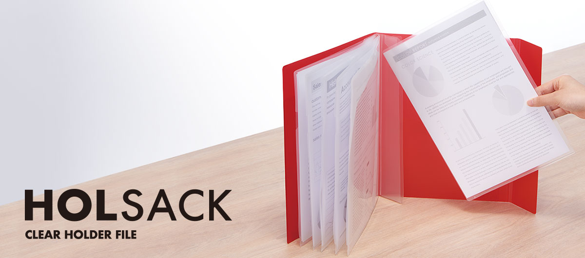 HOLSACK CLEAR HOLDER FILE