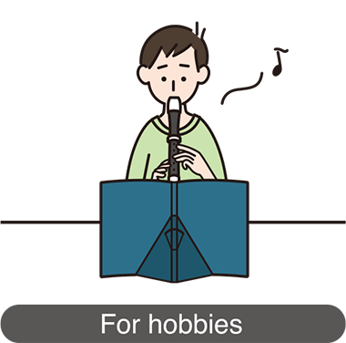For hobbies