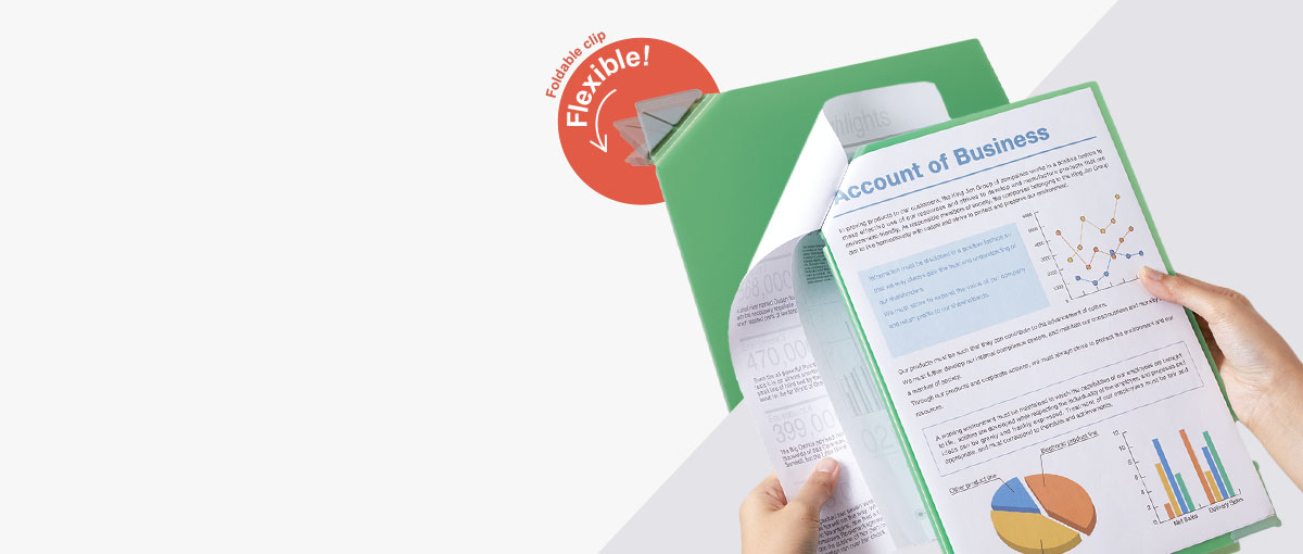 Flexible! Foldable clip