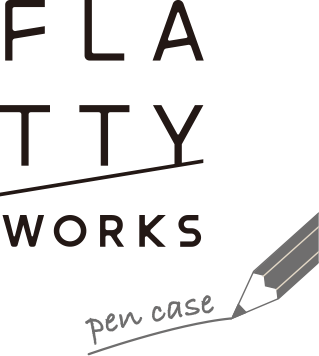 FLATTY WORKS pencase