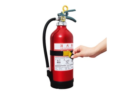 地震対策消火器ベルト