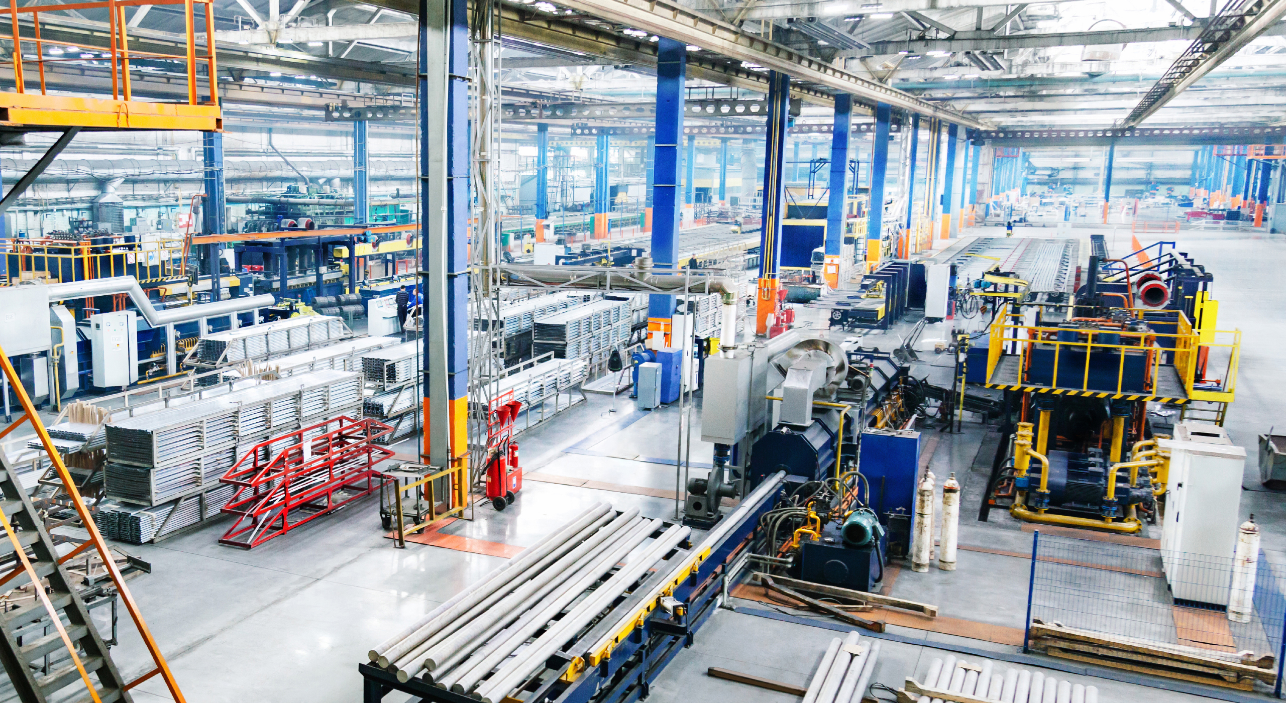 工場のイメージ画像。「テプラ」を活用できる場所がたくさん