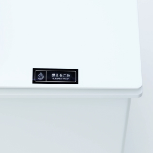 ごみ分別を分かりやすくするラベル