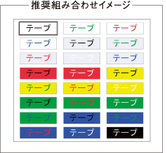 推奨組み合わせイメージ