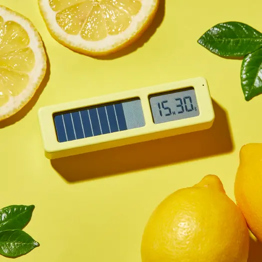 ビジュアルバータイマー プチ VBT5 | Lemon Yellow
