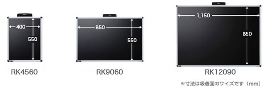 「ラッケージ」壁掛けタイプラインアップ