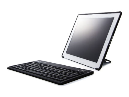 Bluetoothキーボード・iPad2用スタンド付ケース KINGJIM