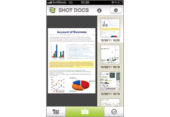 ショットドックス/iPhoneアプリSHOT DOCS App/KINGJIM