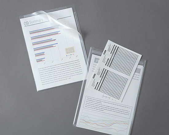 「クリアーホルダーチャックタイプ」、「クリアーホルダーチャックタイプ(マチ付)」 KINGJIM 「クリアーホルダーチャックタイプ」、「クリアーホルダーチャックタイプ(マチ付)」 KINGJIM