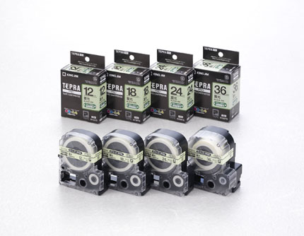 「テプラ」ＰＲＯテープ　蓄光ラベル